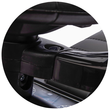 Masinuta de impins Chipolino Mercedes Benz C-Class cu maner, Black [12]