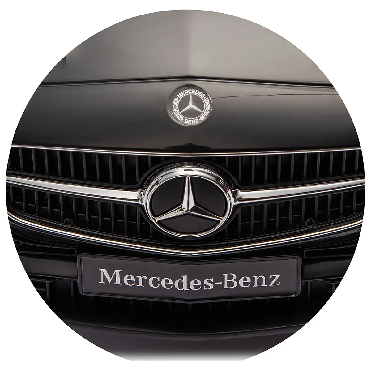 Masinuta de impins Chipolino Mercedes Benz C-Class cu maner, Black [6]