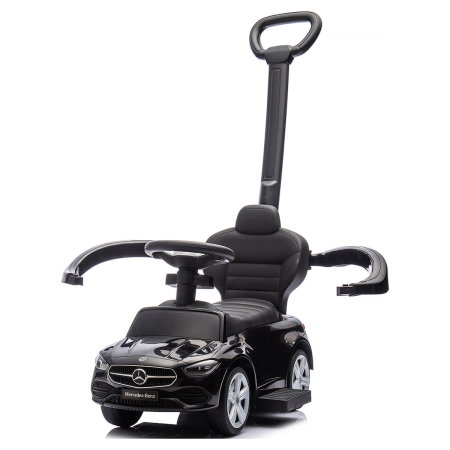 Masinuta de impins Chipolino Mercedes Benz C-Class cu maner, Black [6]