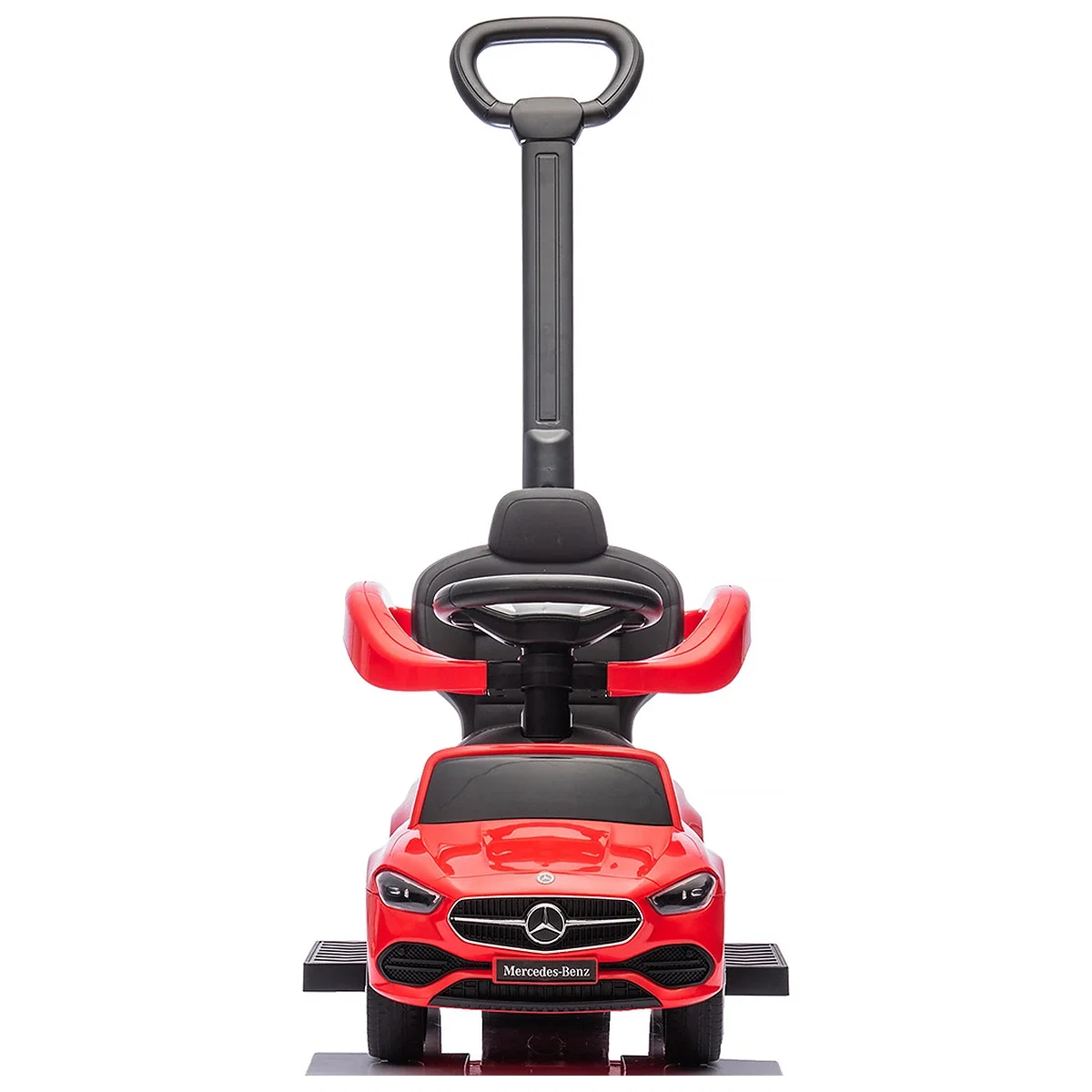 Masinuta de impins Chipolino Mercedes Benz C-Class cu maner, Red [1]