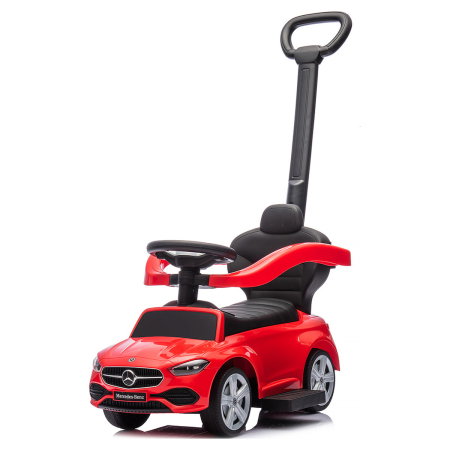 Masinuta de impins Chipolino Mercedes Benz C-Class cu maner, Red [2]