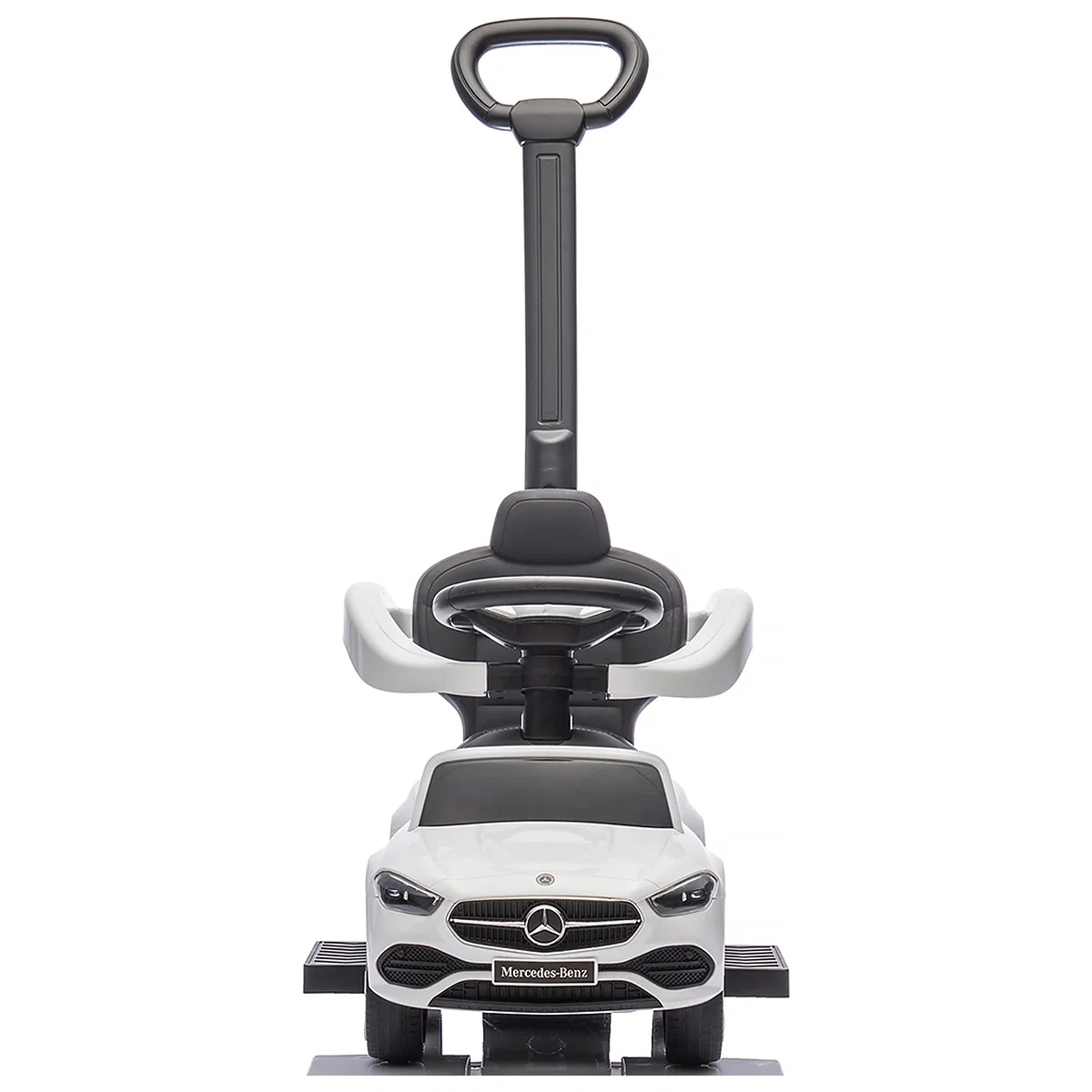 Masinuta de impins Chipolino Mercedes Benz C-Class cu maner, White [1]