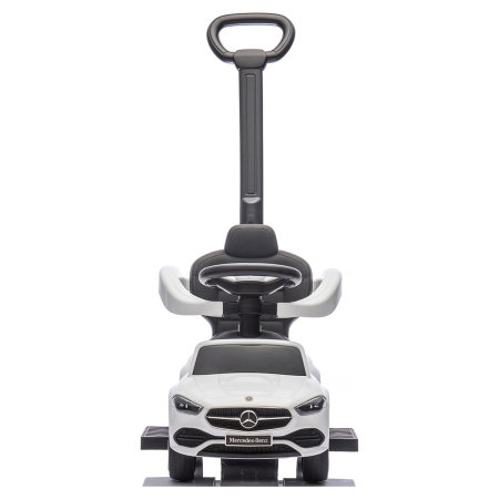Masinuta de impins Chipolino Mercedes Benz C-Class cu maner, White [1]