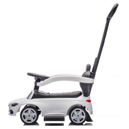 Masinuta de impins Chipolino Mercedes Benz C-Class cu maner, White [2]