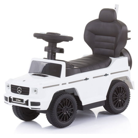 Masinuta de impins Chipolino Mercedes G350 White, cu maner si copertina 1 an [3]