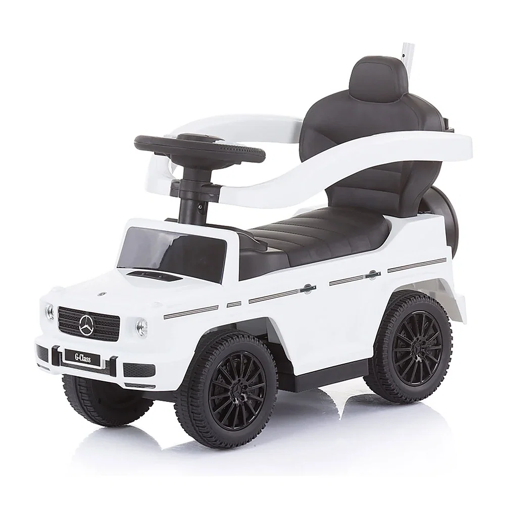 Masinuta de impins Chipolino Mercedes G350 White, cu maner si copertina 1 an [2]