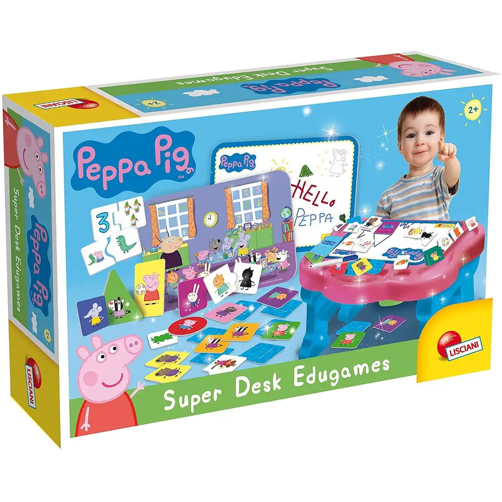 Arta si creativitate - Masuta cu activitati Peppa Pig LISCIANI 2 ani+
