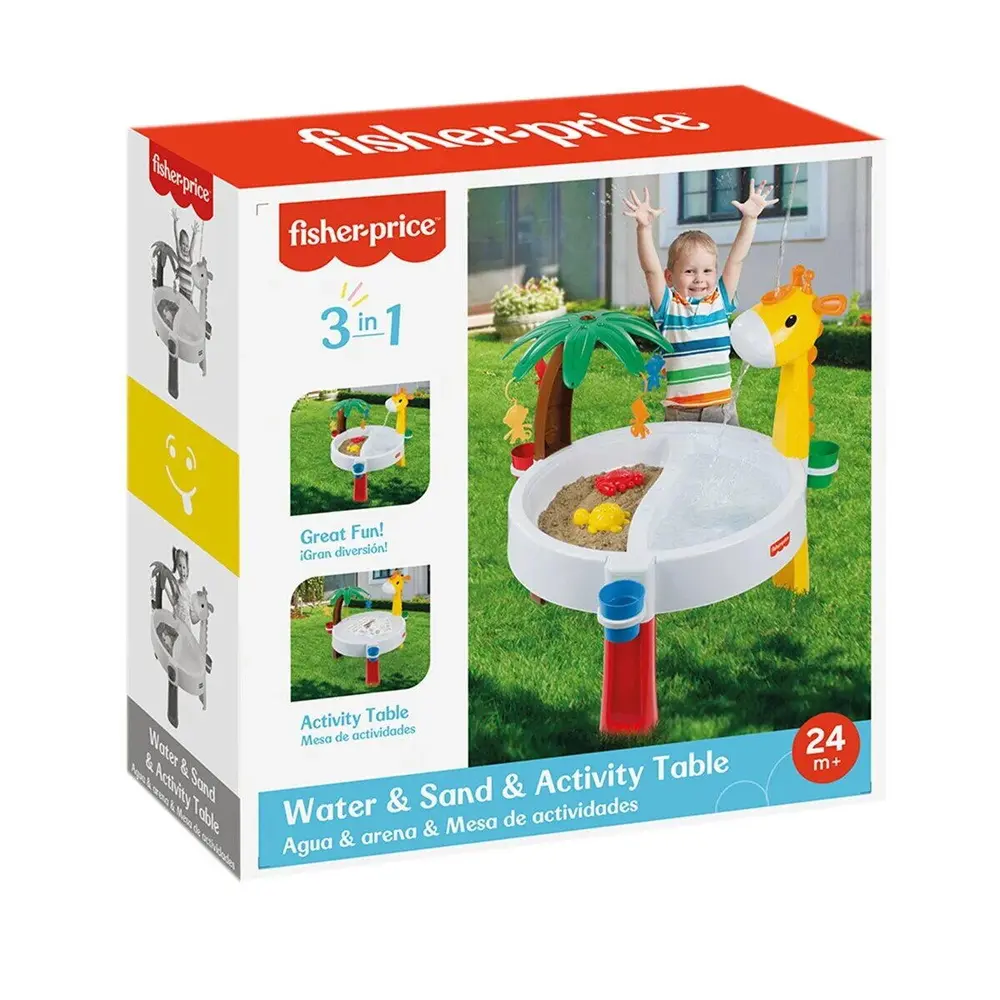 Masuta de activitati 3 in 1 pentru apa si nisip Fisher Price 2 ani+ [3]