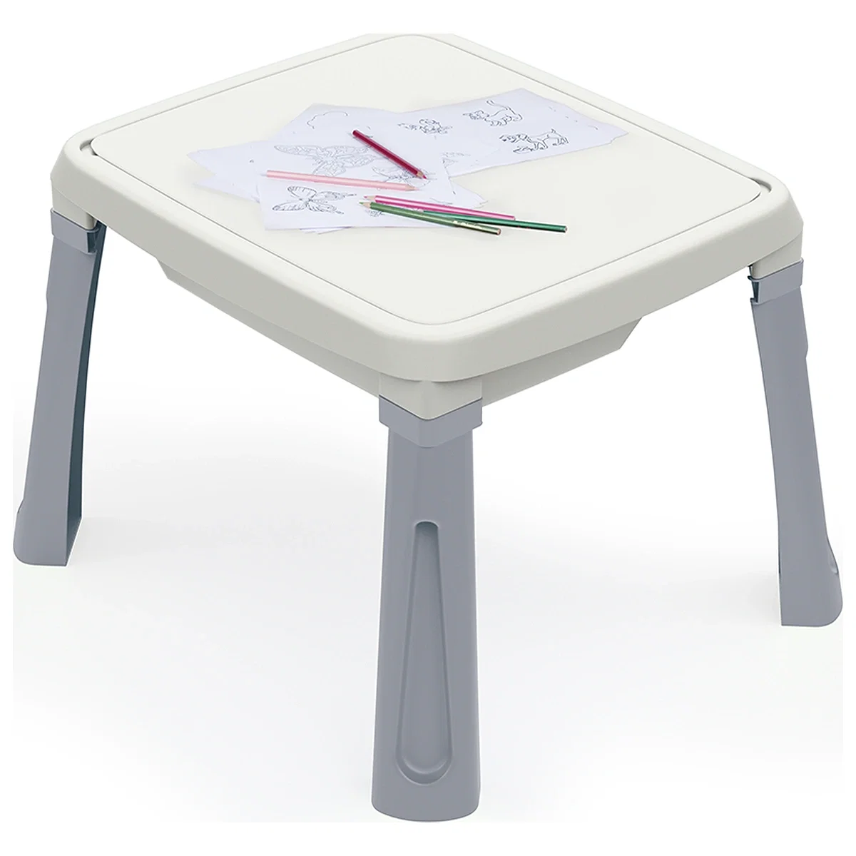 Masuta de activitati 3 in 1 pastel DOLU 2 ani+ [2]