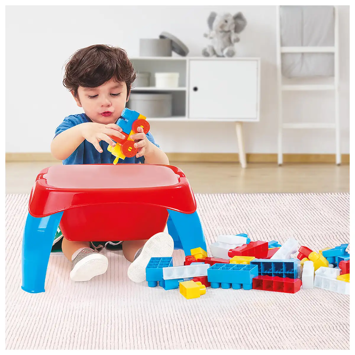Masuta de activitati cu 30 cuburi de construit DOLU 12 luni+ [1]