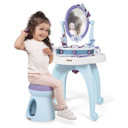 Masuta de machiaj Frozen Hairdresser 2 in 1 - Smoby 3 ani + [4]