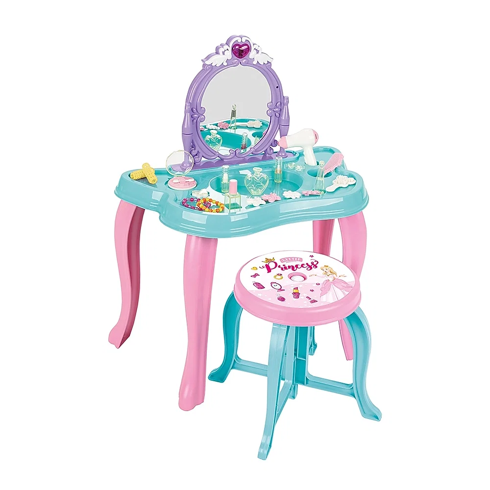 Jucarii de rol - Masuta de machiaj Magic Butterfly purple Pilsan 3 ani +
