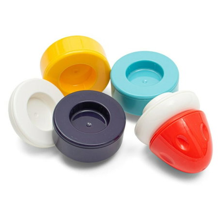 Masuta interactiva, Baby Mix, 2 in 1 pentru bebelusi, Cu lumini si sunete, Partea reversibila pentru Lego Duplo 12 luni+ [4]
