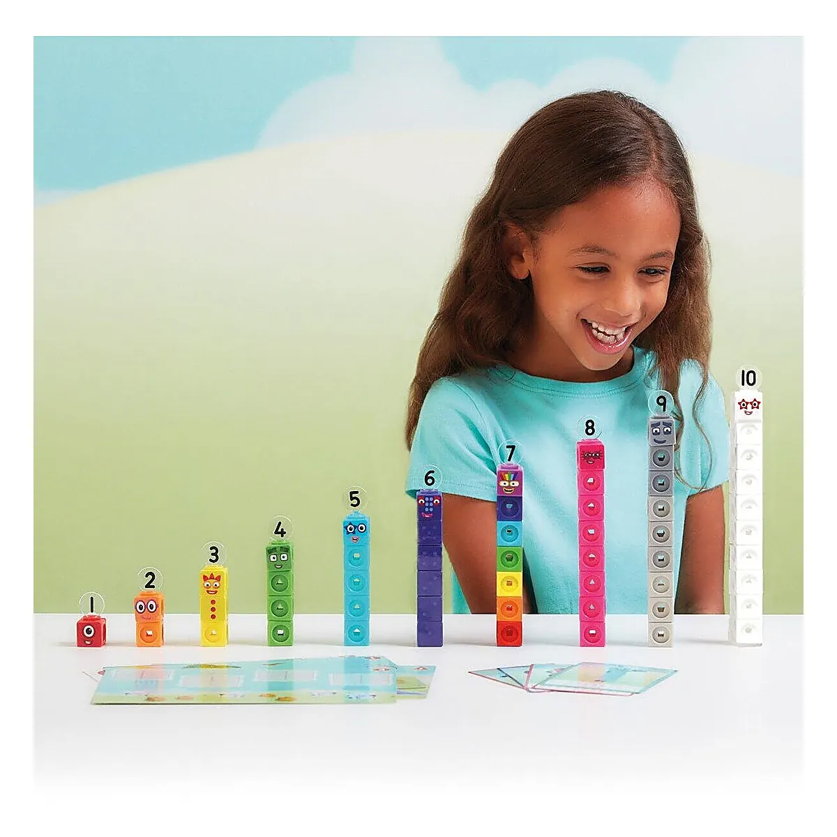 MathLink®Cubes Numberblocks in romana - Set de activitati de la 1 - 10 Learning Resources 7 ani [4]