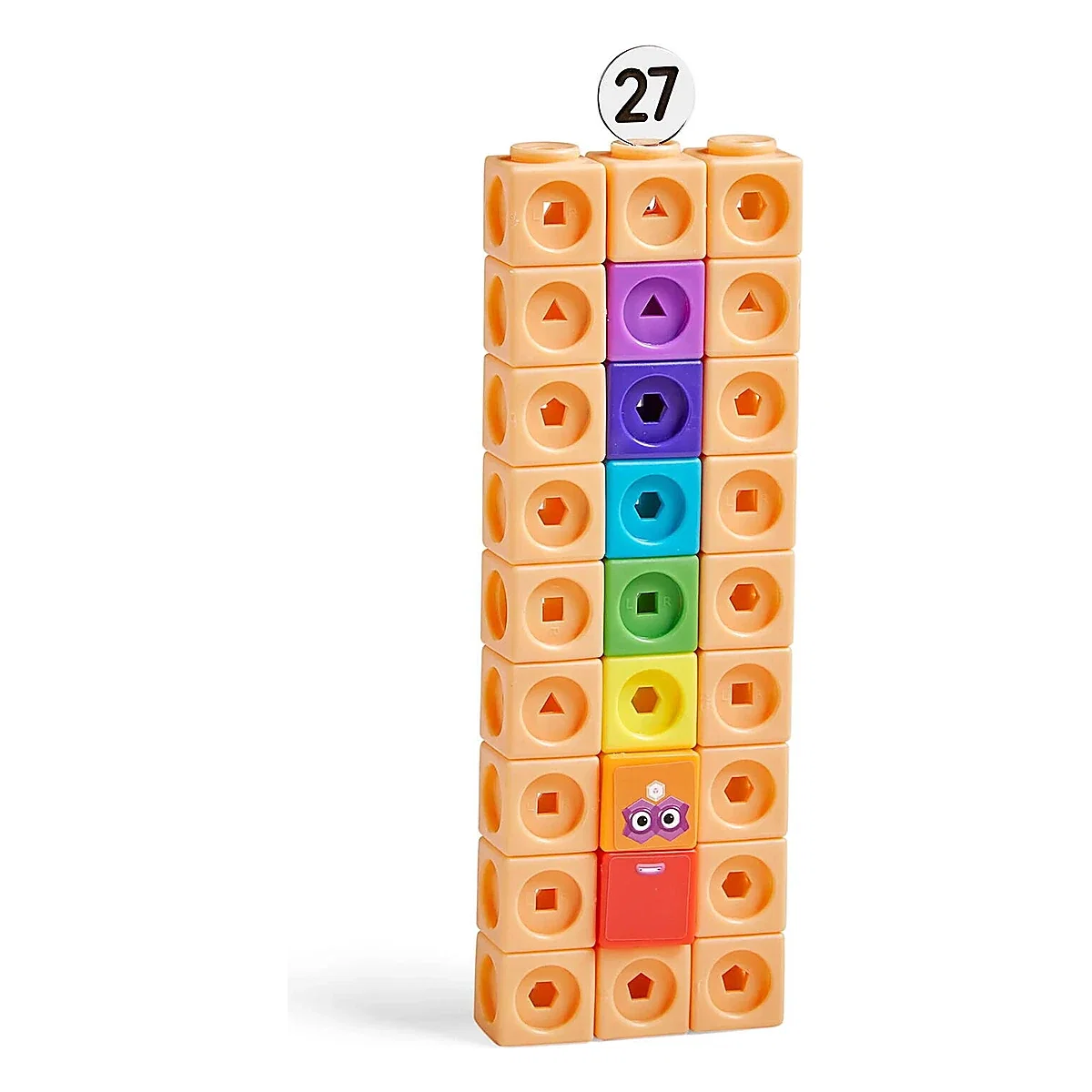 MathLink®Cubes Numberblocks in romana Set de activitati de la 21 - 30 Hand2Mind 3 ani+ [2]