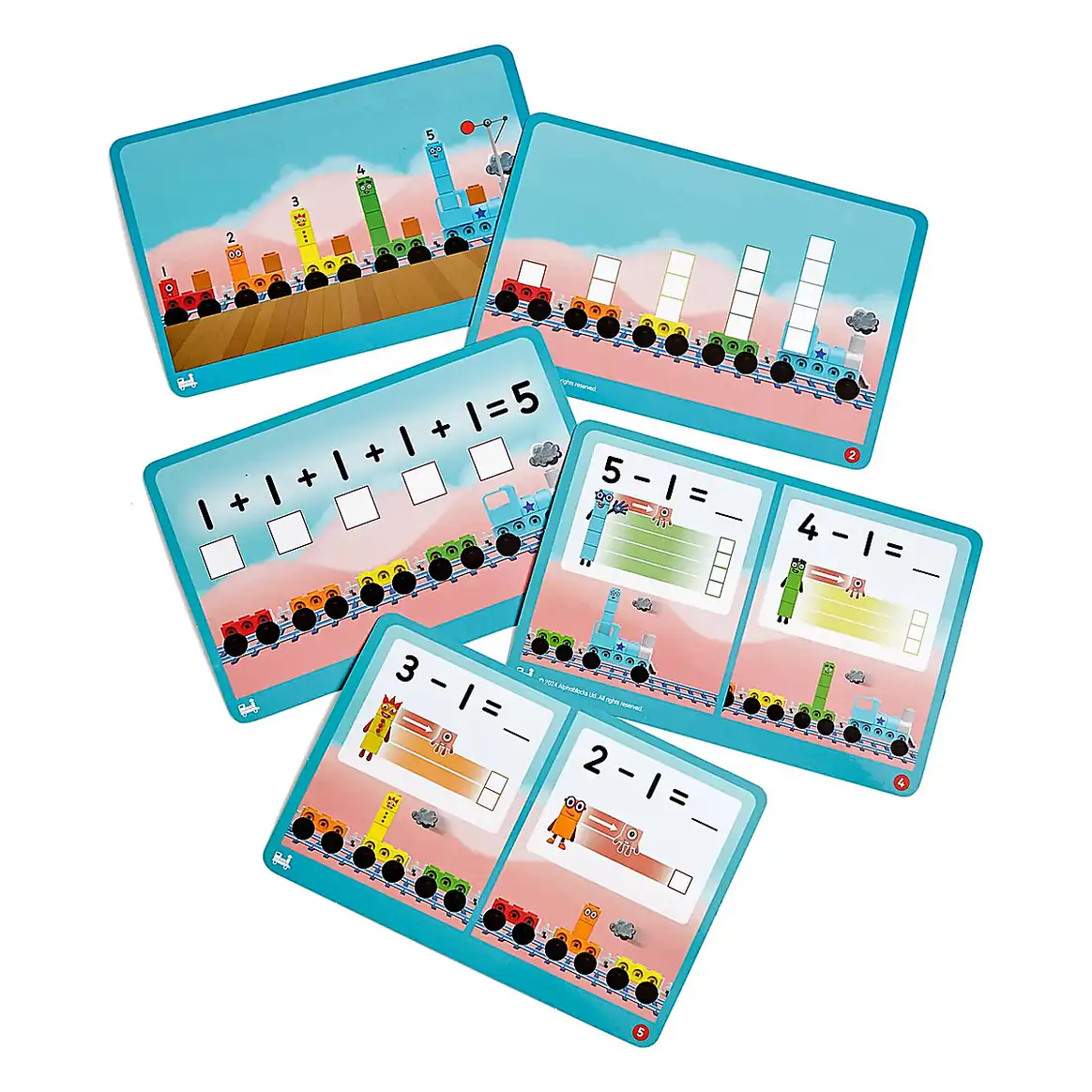MathLink®Cubes Numberblocks - Trenulet Express Hand2Mind 3 ani+ [2]