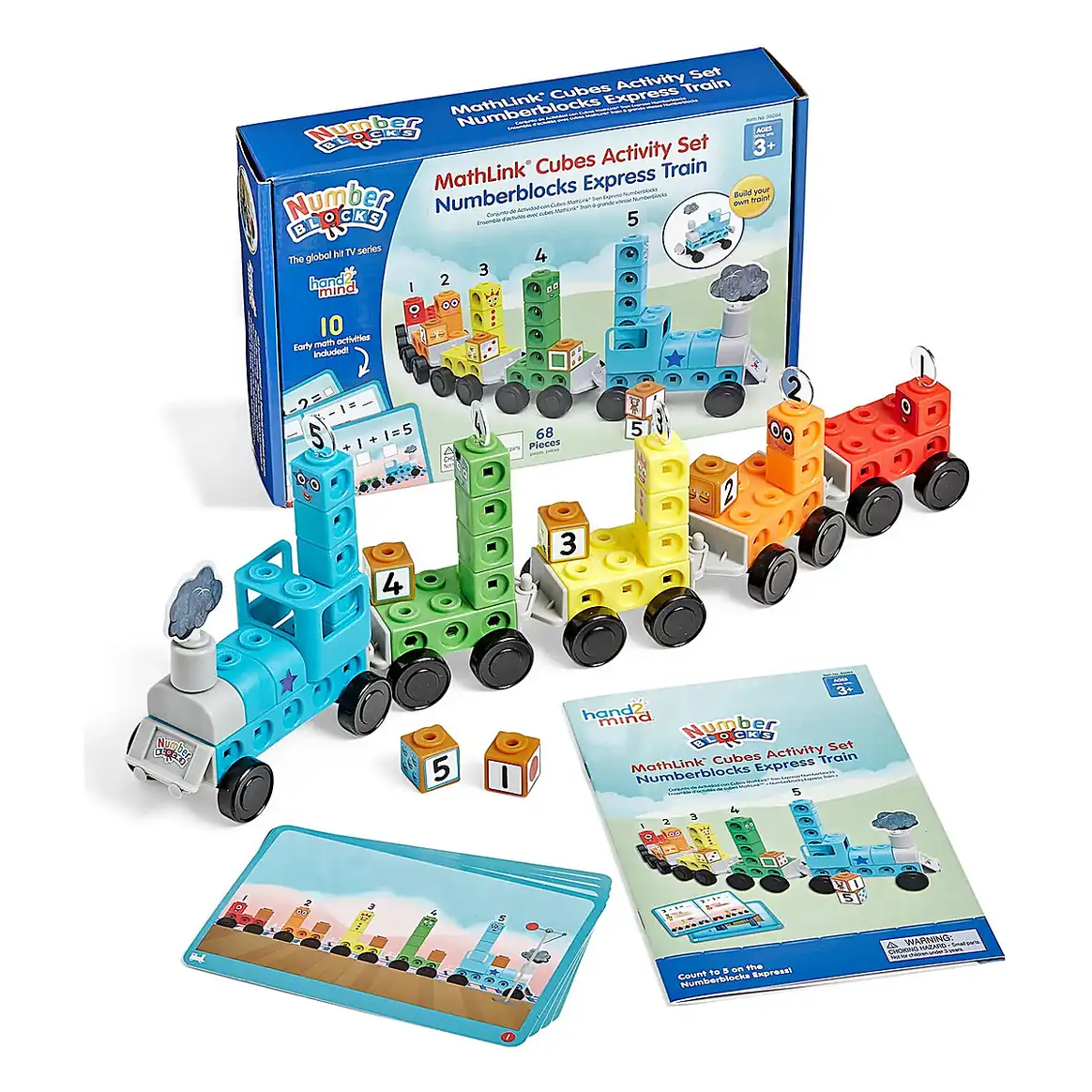 MathLink®Cubes Numberblocks - Trenulet Express Hand2Mind 3 ani+ [1]