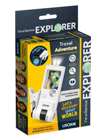 Jucarii - Micul geniu explorator - Microscop portabil multifunctional