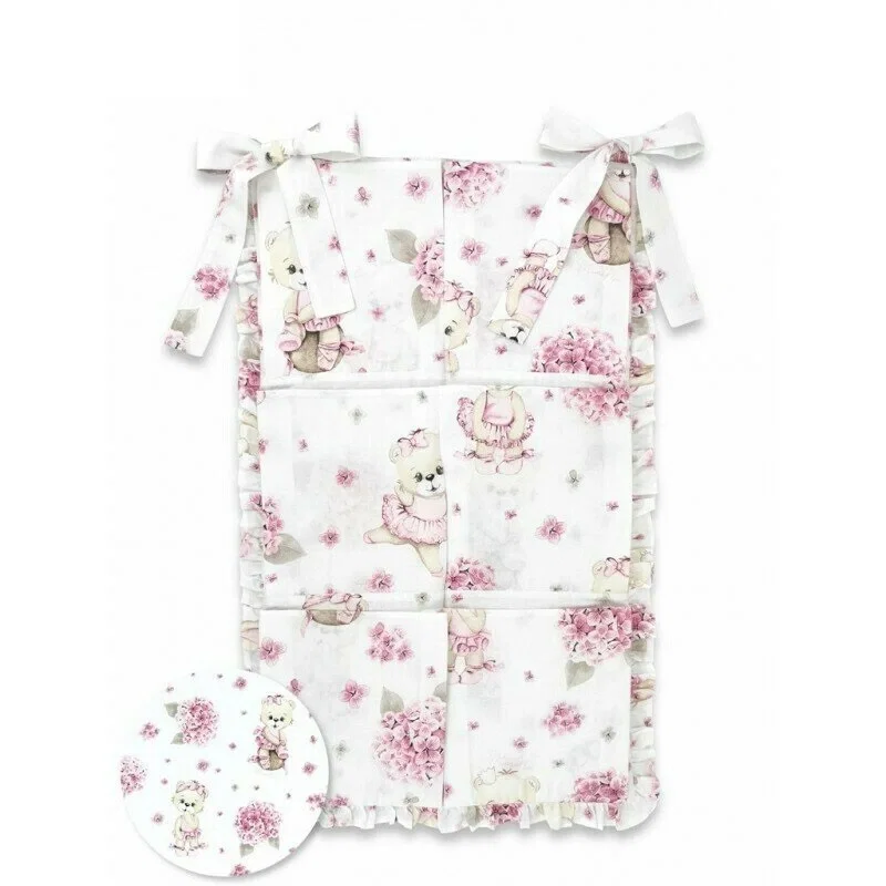 Organizatoare patut - Organizator pentru patut 70x40 cm Pink Ballerina MimiNu