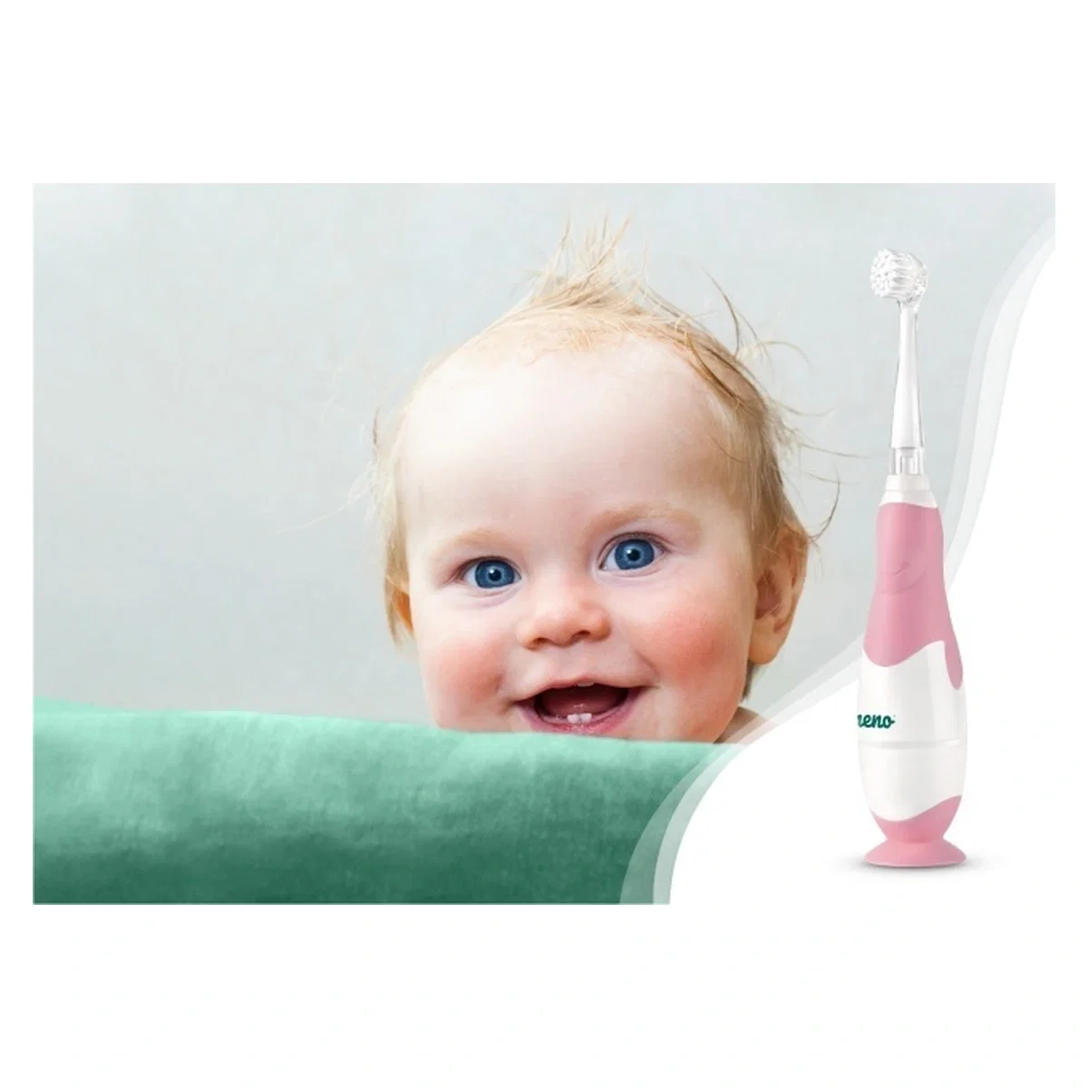Neno Denti Pink - periuță de dinți electrică de la 3 la 36 luni [2]
