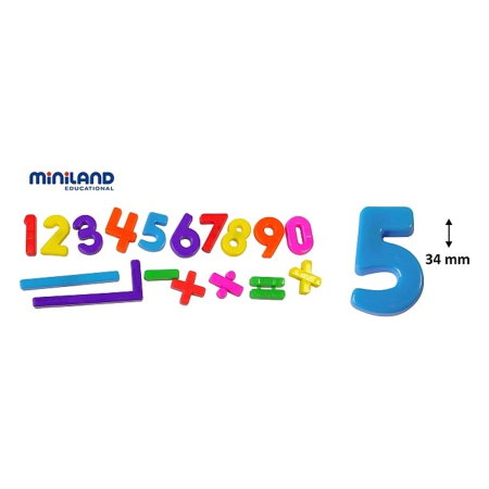 Numere magnetice Miniland 162 buc 6 ani [1]