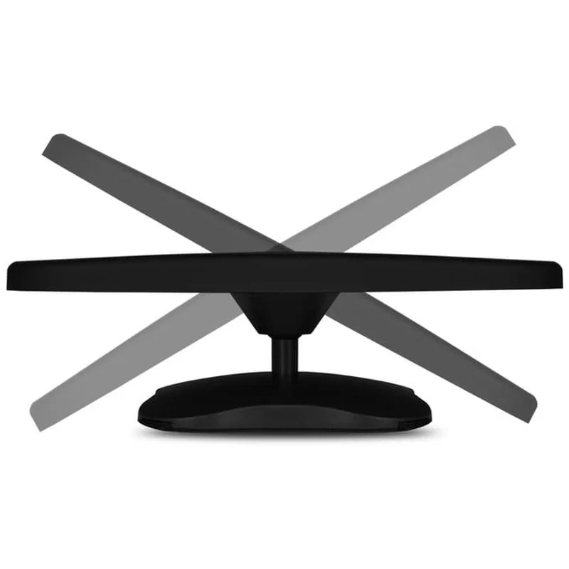 Oglinda auto retrovizoare, Lionelo, Sett, 25x18 cm, Rotire 360 grade, Universala, Black Carbon [8]