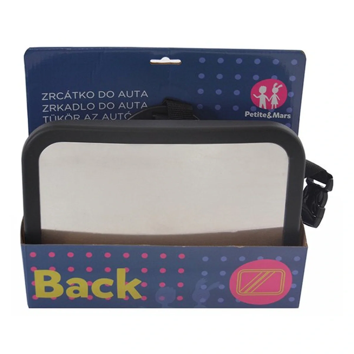 Oglinda auto retrovizoare rotativa 360 Petite&Mars [4]