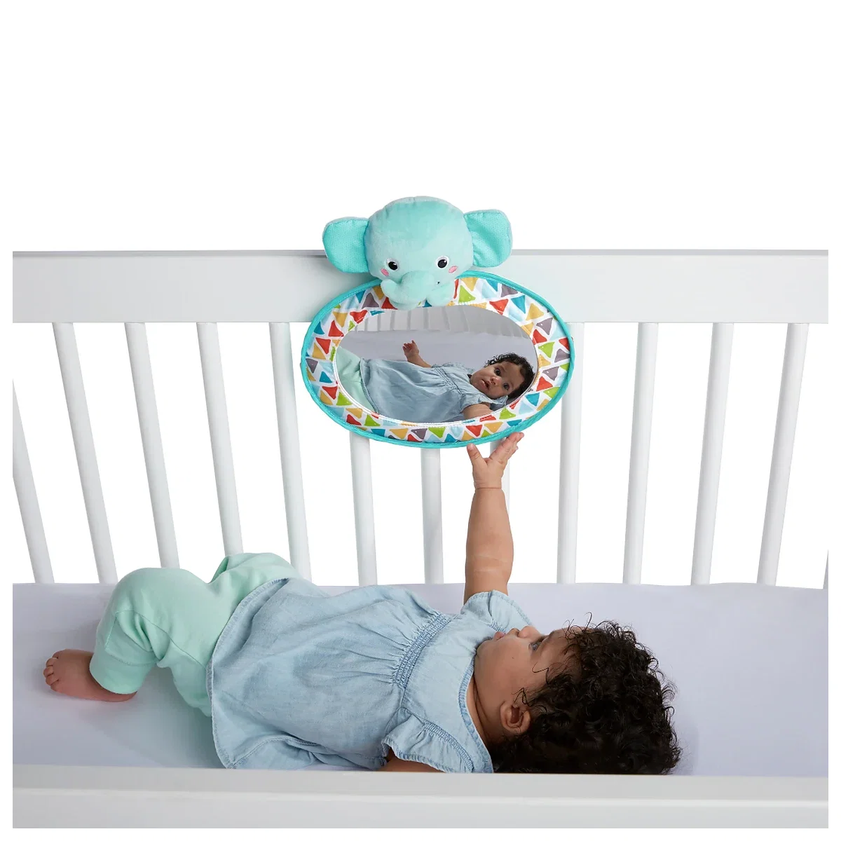 Oglinda Multifunctionala Bright Starts - See and Play pentru Supravegherea Bebelusului [5]