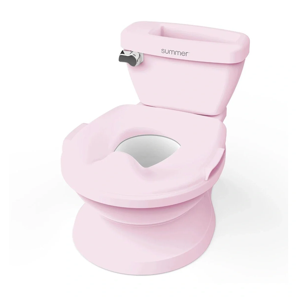 Olite si reductoare toaleta - Olita cu sunete Ingenuity My Size Potty Pro, Roz 18 luni+