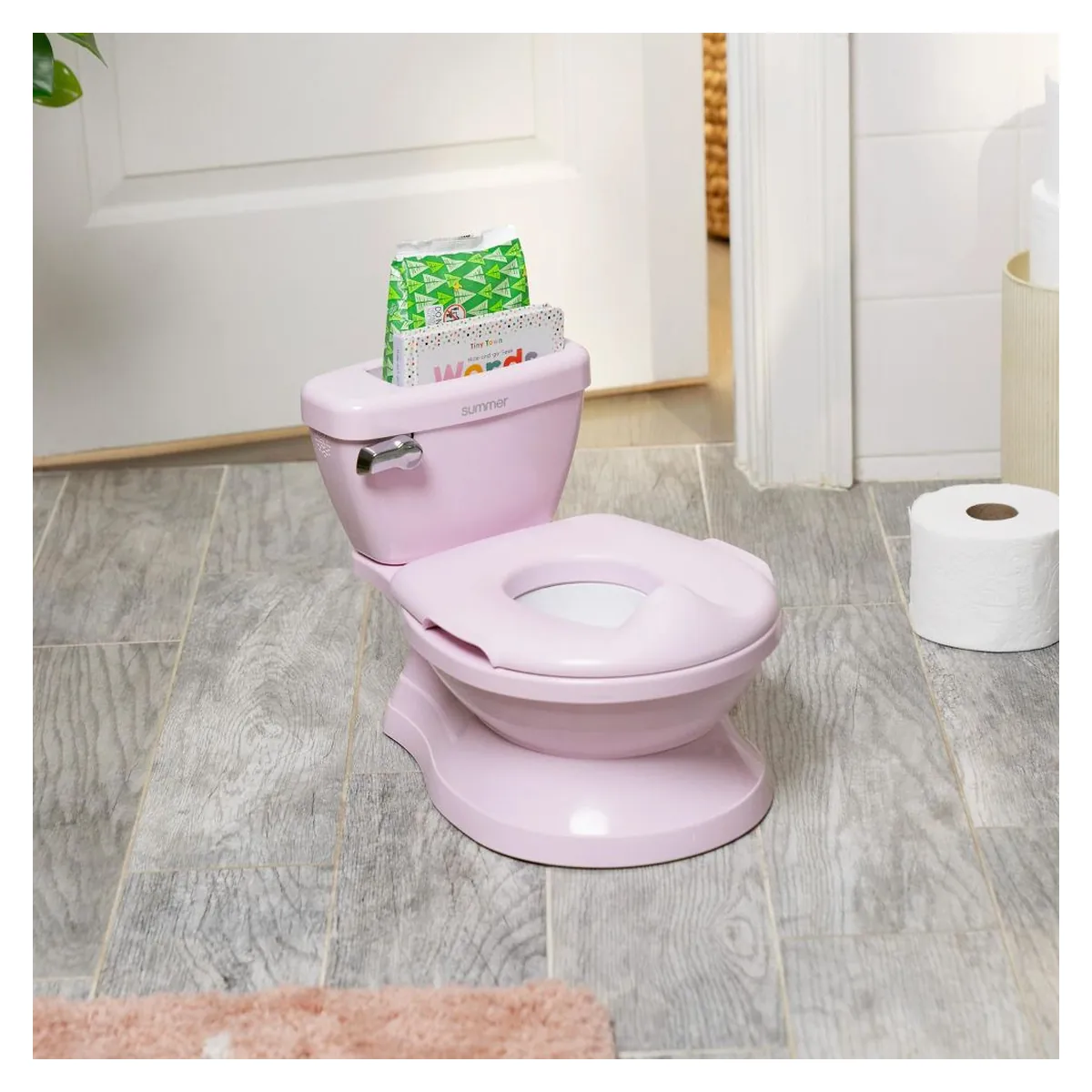 Olita cu sunete Ingenuity My Size Potty Pro, Roz 18 luni+ [4]