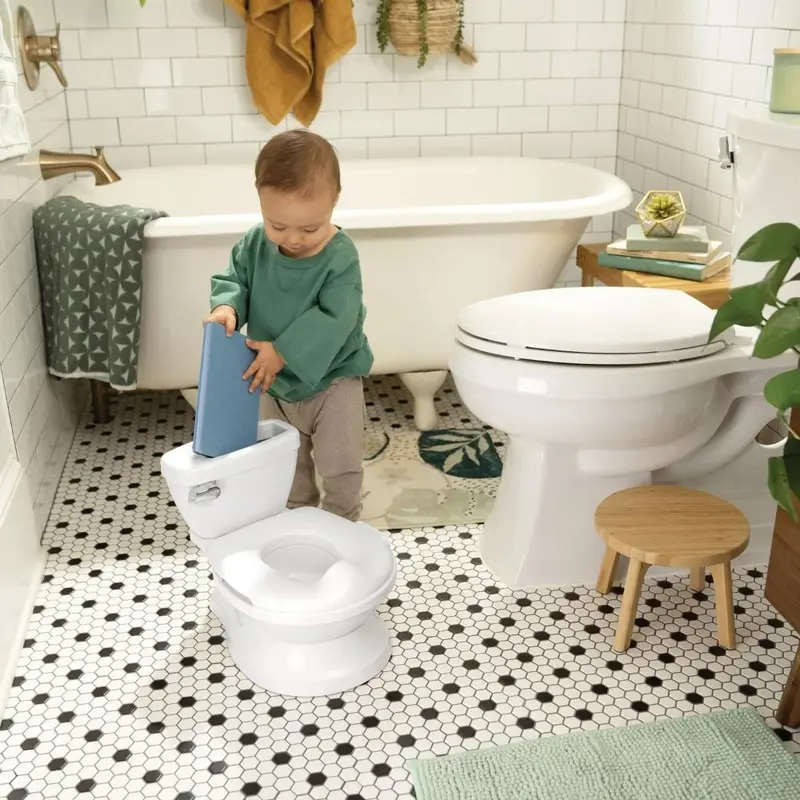 Olita cu sunete My Size Potty Pro Ingenuity, Alb 18 luni+ [2]