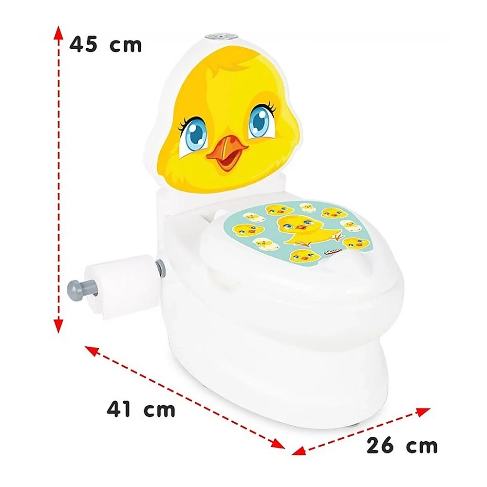 Olita educativa Pilsan Puisor , tip wc, sunet sifon, suport hartie 5 ani+ [1]