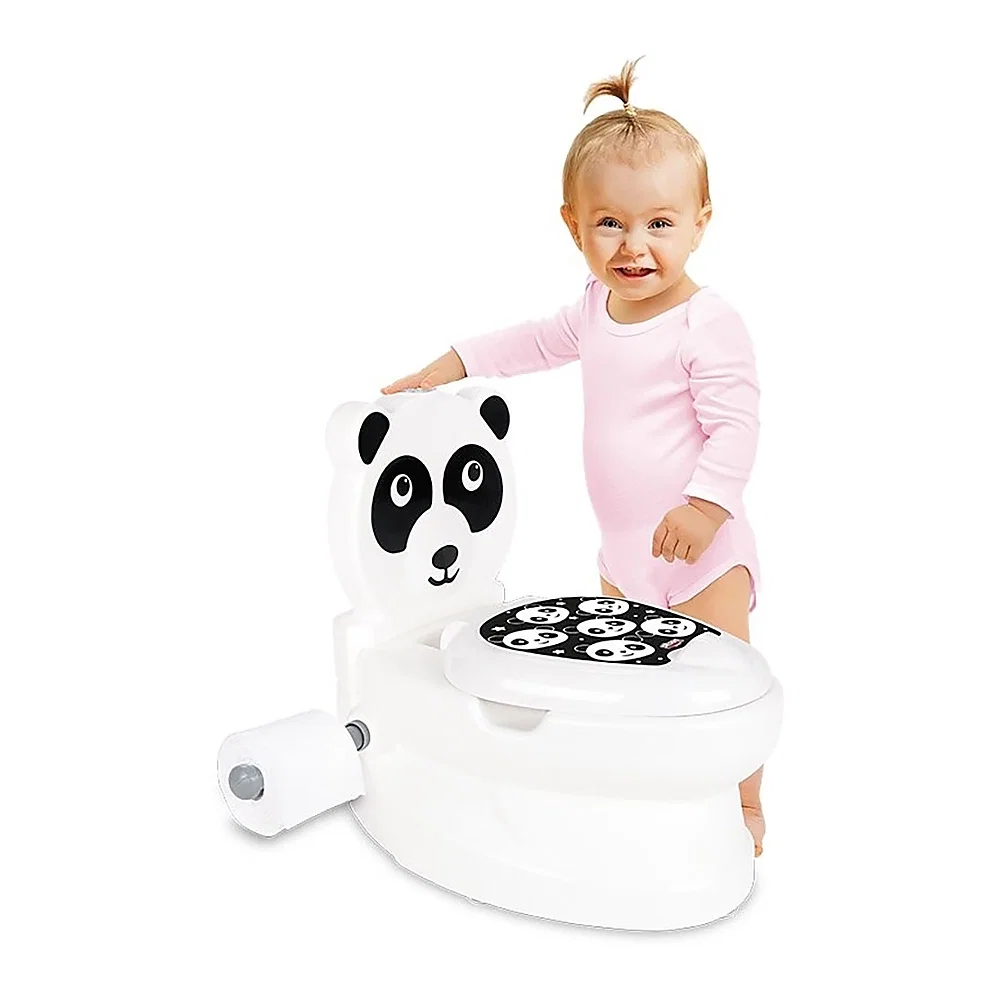 Olita educativa Pilsan Panda , tip wc, sunet sifon, suport hartie 5 ani+ [2]