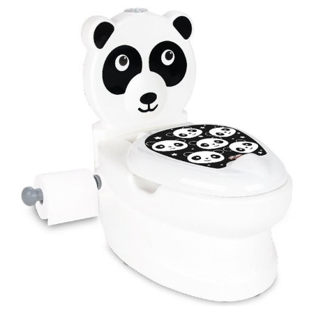 Olite si reductoare toaleta - Olita educativa Pilsan Panda , tip wc, sunet sifon, suport hartie 5 ani+