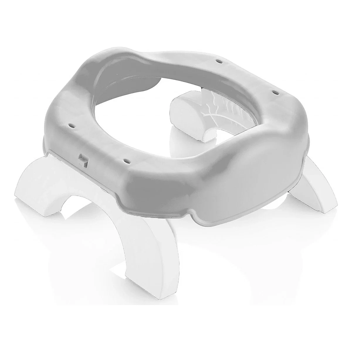 Olite si reductoare toaleta - Olita portabila 2in1 Gri BabyJem Portable Seat 2 ani +