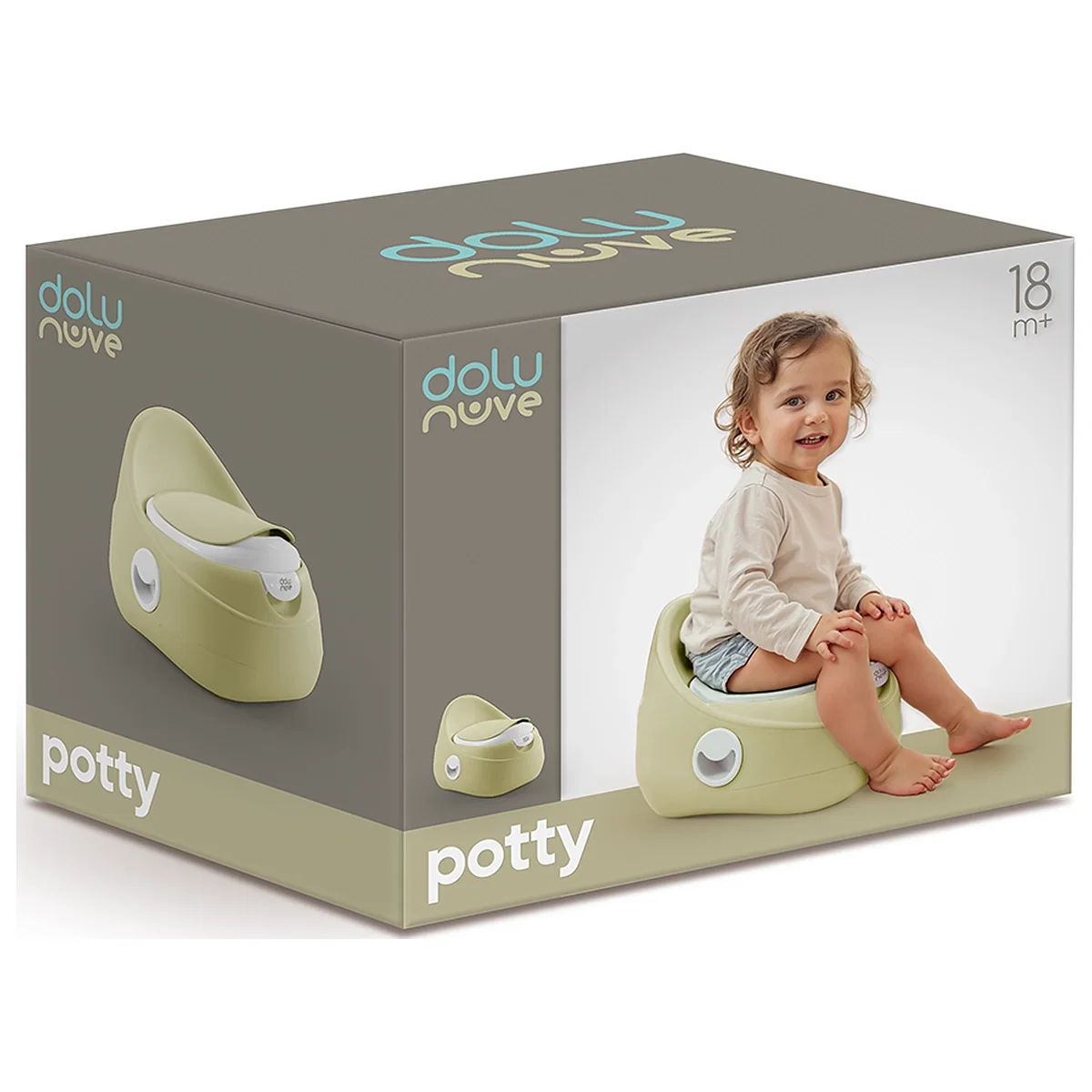 Olita portabila - Verde eco Dolu Nuve 18 luni+ [1]