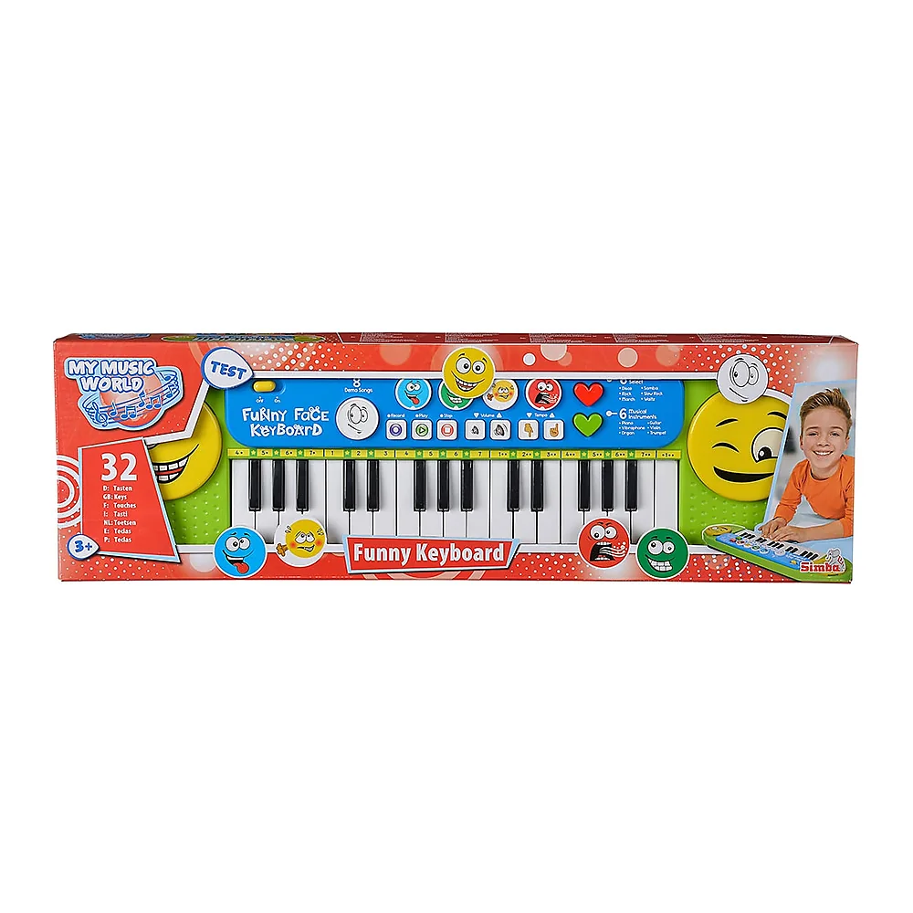 Orga Simba My Music World Funny Keyboard 3 ani + [4]