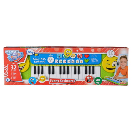 Orga Simba My Music World Funny Keyboard 3 ani + [4]