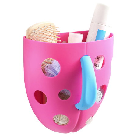 Sanatate si ingrijire - Organizator de accesorii pentru baie Chipolino, Roz