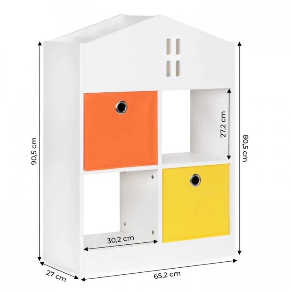Organizator pentru jucariile copiilor in forma de casuta Ecotoys [3]