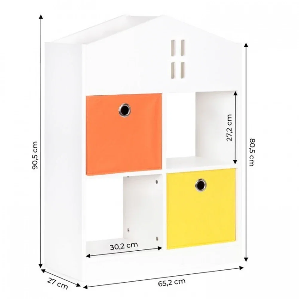 Organizator pentru jucariile copiilor in forma de casuta Ecotoys [5]