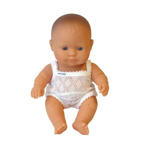 Papusa Baby european baiat Miniland 21cm [1]