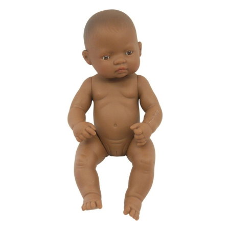 Papusi - Papusa Bebelus Latinoamerican Fata 32 cm - Miniland