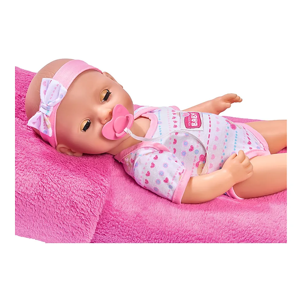 Papusa Simba New Born Baby, Baby Doll 43 cm cu accesorii 3 ani + [7]