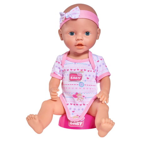 Papusa Simba New Born Baby, Baby Doll 43 cm cu accesorii 3 ani + [1]