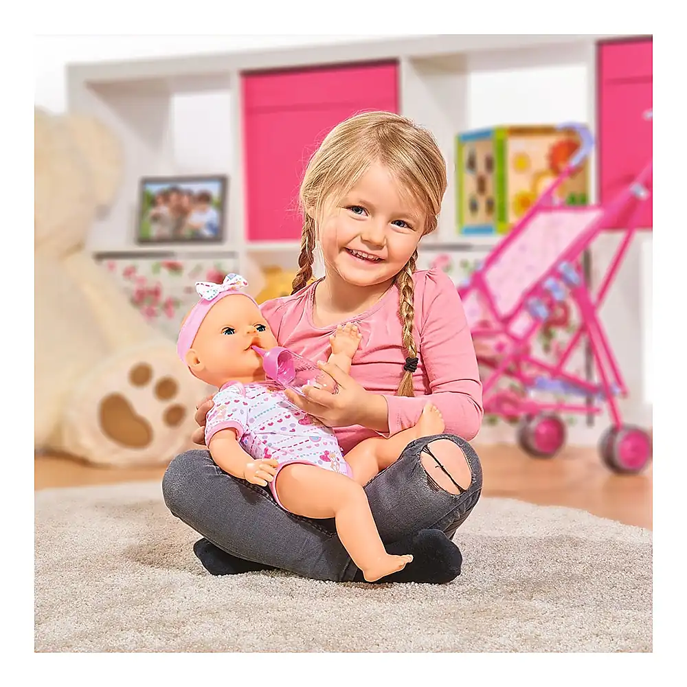 Papusa Simba New Born Baby, Baby Doll 43 cm cu accesorii 3 ani + [2]