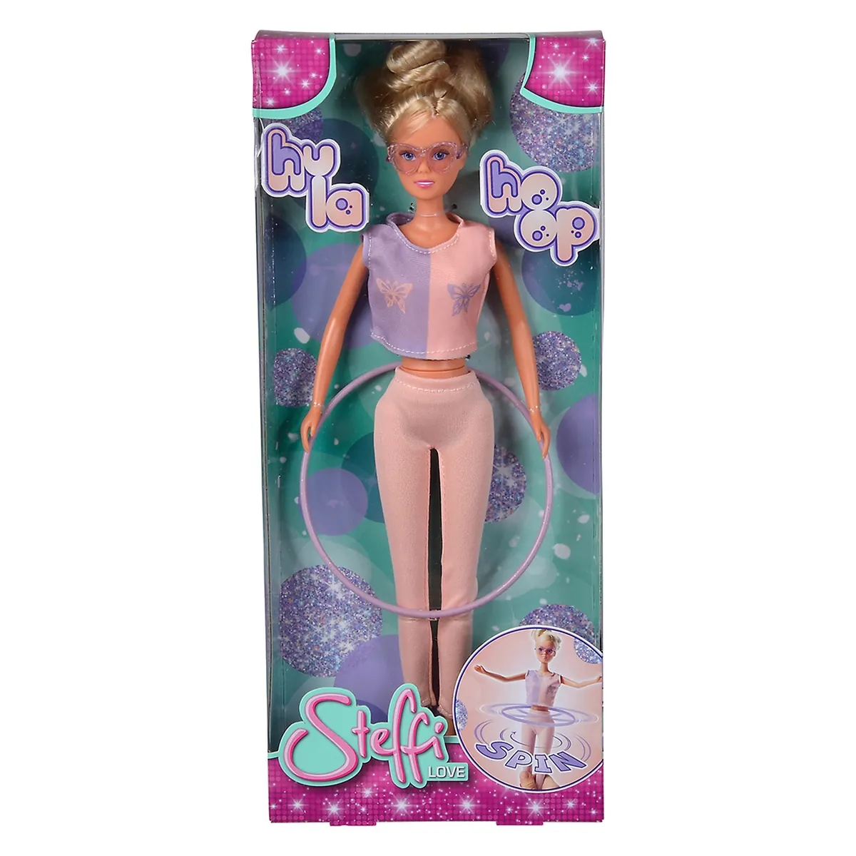 Papusa Simba Steffi Love Hula Hoop 29 cm cu accesorii 3 ani [7]