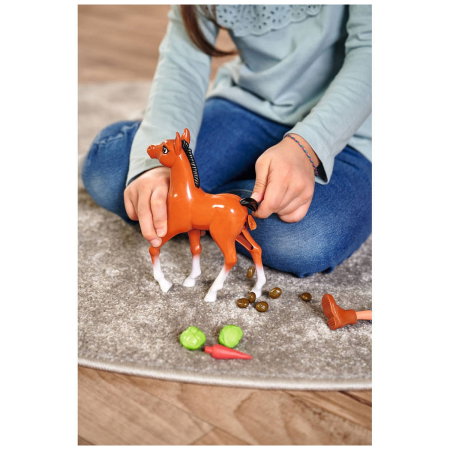 Papusa Simba Steffi Love Little Horse 29 cm cu figurina si accesorii 3 ani [9]