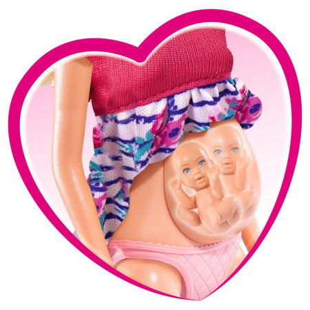 Papusa Simba Steffi Love Welcome Twins 29 cm cu accesorii 3 ani [2]