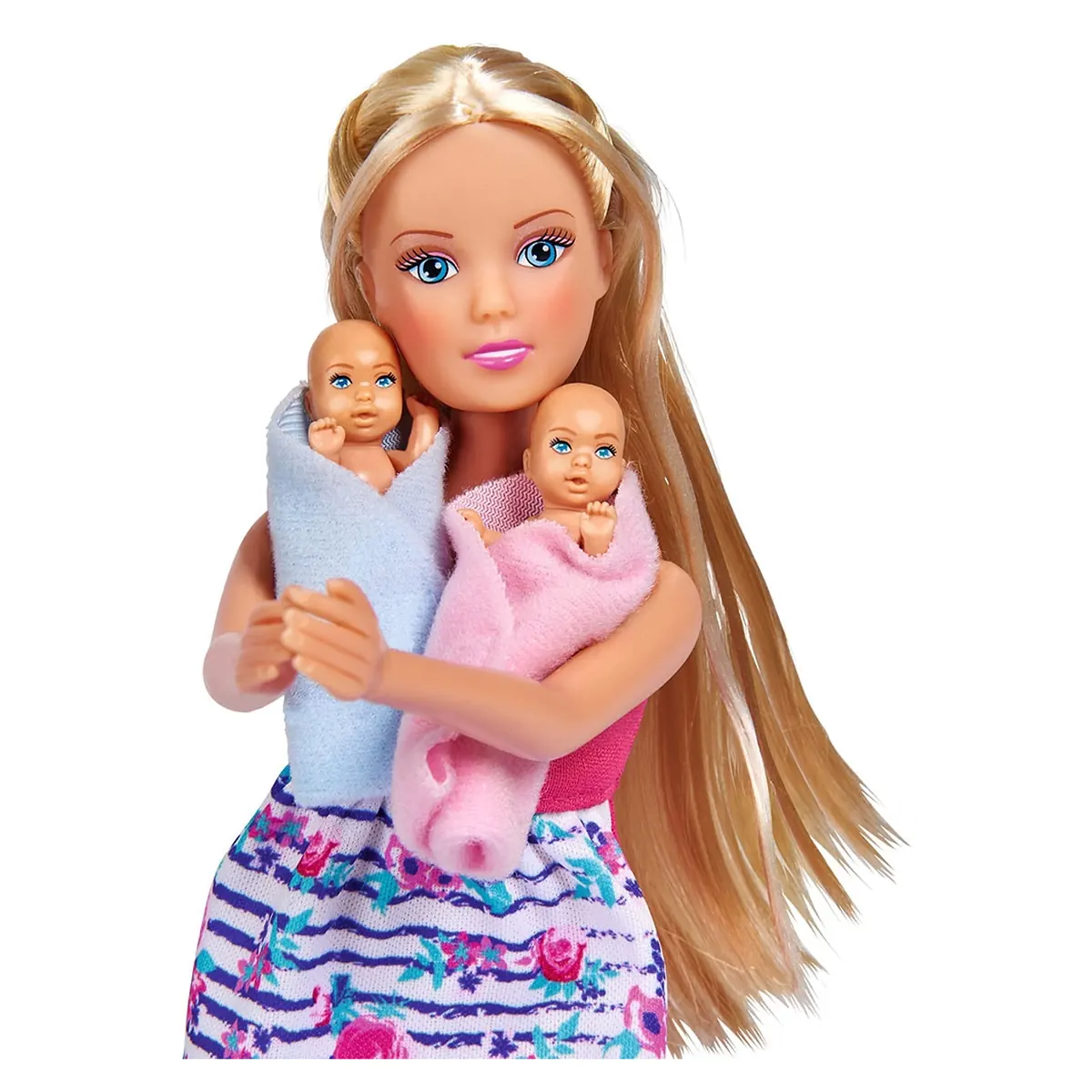 Papusa Simba Steffi Love Welcome Twins 29 cm cu accesorii 3 ani [1]